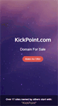 Mobile Screenshot of kickpoint.com